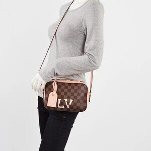 Louis Vuitton Damier Ebene Canvas Santa Monica Small Crossbody Bag